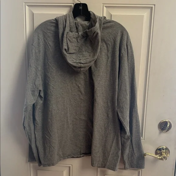 Polo by Ralph Lauren Gray Hooded T-Shirt - Picture 2 of 3